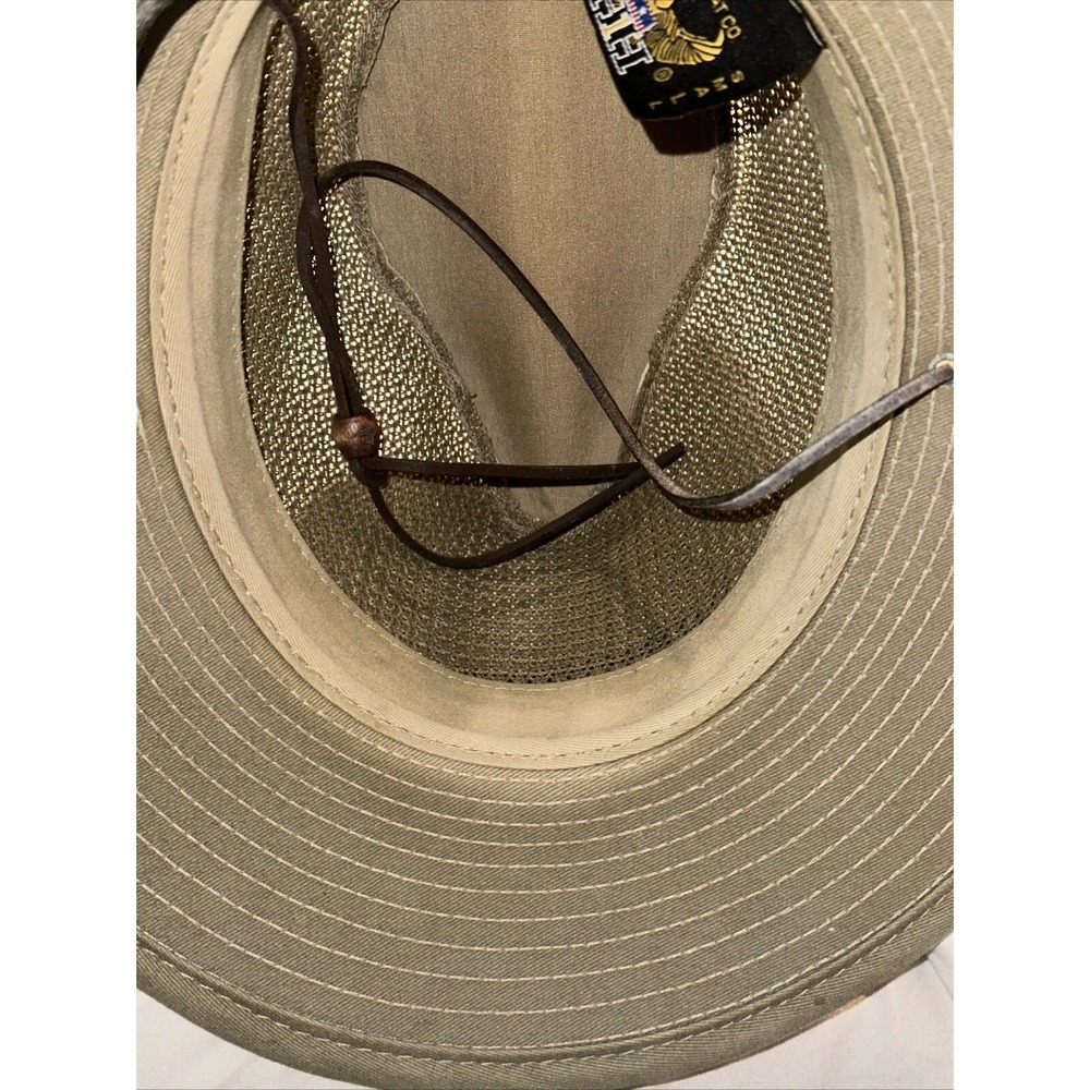 Henschel Hat Co USA Aussie Breezer Hat Men's Size Small Mesh Crown Olive Khaki - Picture 6 of 11
